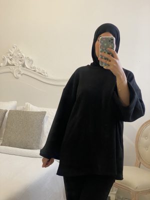 Pull Sweat Aya noir