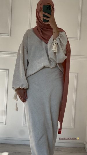 Blouse en lin Yasmine